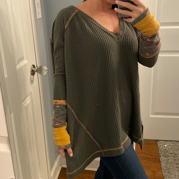 Free People Flowy Cuff Thermal - Picture 4 of 9